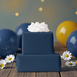 Papel De Regalo Navy Blue Birthday