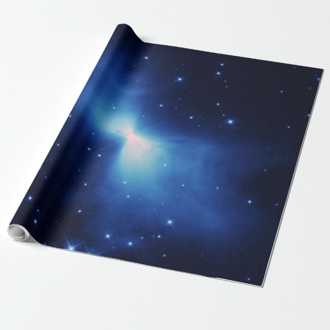 Papel De Regalo Nebulosa Boomerang en la NASA espacial (Desenrollado)
