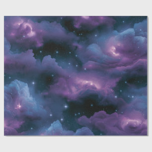 Papel De Regalo Nebulosa Cósmica Colorida