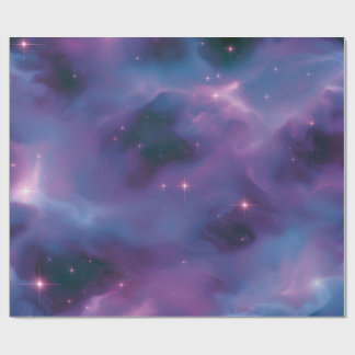 Papel De Regalo Nebulosa Cósmica Colorida