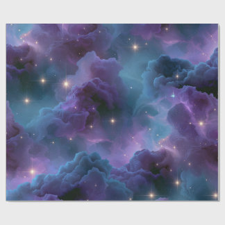 Papel De Regalo Nebulosa Cósmica Colorida