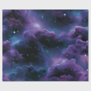 Papel De Regalo Nebulosa Cósmica Colorida