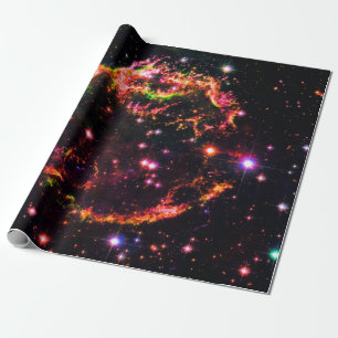 Papel De Regalo Nebulosa de Cassiopeia A Resto de Supernova Foto E