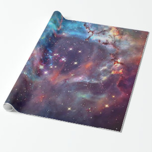 Papel De Regalo Nebulosa de galaxia imagen espacial.