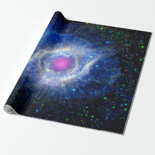 Papel De Regalo Nebulosa Hélix Ojo de Dios Foto Espacial Ultraviol