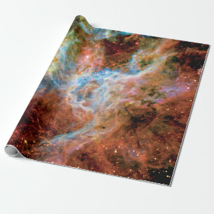 Papel De Regalo Nebulosa Tarántula R136 NASA Foto Espacial Hubble