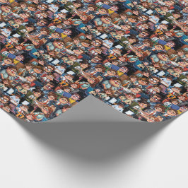 Papel De Regalo negro de estrés laboral