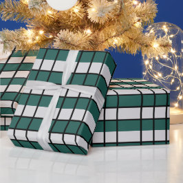 Papel De Regalo Negro gris verde azulado revisado