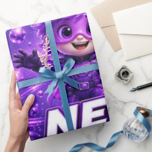 Papel De Regalo Neón ATOMIVRA