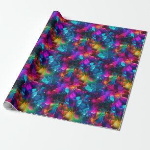 Papel De Regalo Neon Crazy Harmony Hues