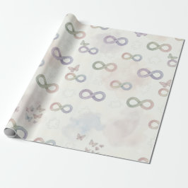Papel De Regalo Neurodivergent Infinity Symbol | Autism ADHD Pride