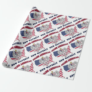 Papel De Regalo New Waverly Texas Polaco Americano