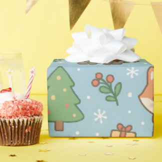 Papel De Regalo New Year's Eve in the forest