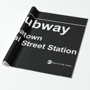 Papel De Regalo New York Subway Station