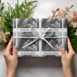 Papel De Regalo Newspaper What A Year Holiday Photo Christmas