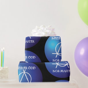 Papel De Regalo Ni el símbolo de Dios ni de la anarquía dominante