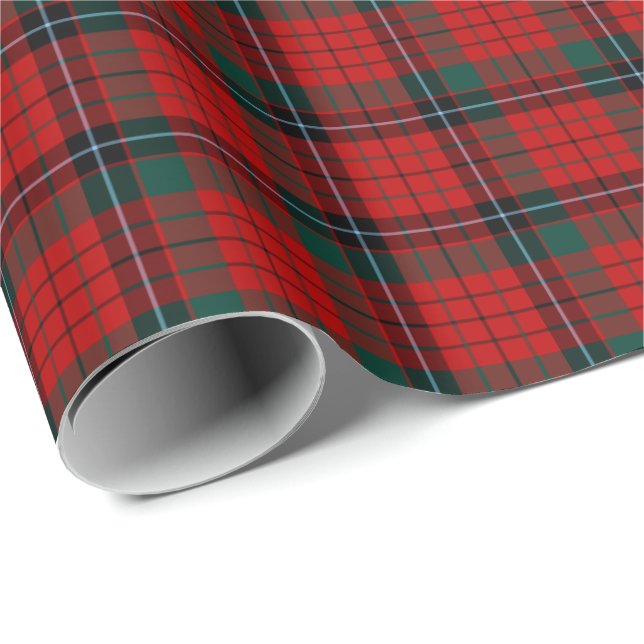 Papel De Regalo Nicolson Clan Tartan (Esquina del rollo)