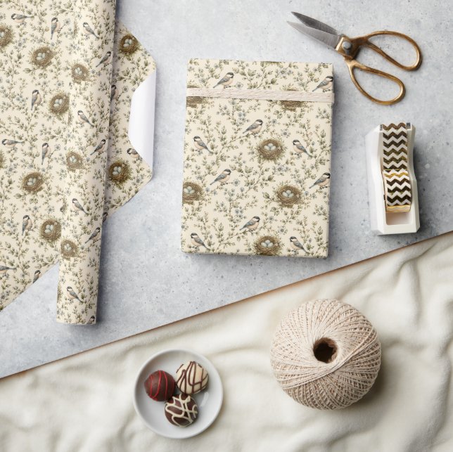 Papel De Regalo Nido de Pájaro (Artesanía)