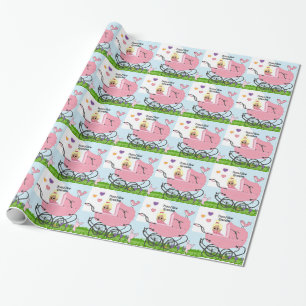 Papel De Regalo Nieta nueva y orgullosa
