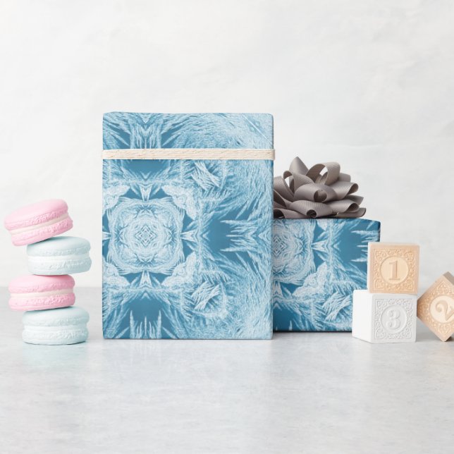 Papel De Regalo Nieve azul 099 2023 (Baby Shower)