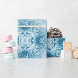 Papel De Regalo Nieve Azul 099 2023