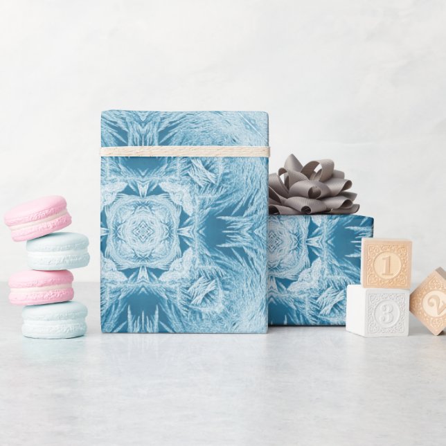 Papel De Regalo Nieve azul 099 2023 (Baby Shower)