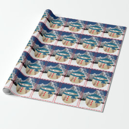 Papel De Regalo Nieve de béisbol