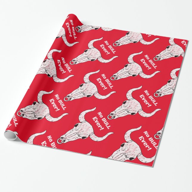 Papel De Regalo Ningún Bull Nunca Thunder_Cove (Desenrollado)