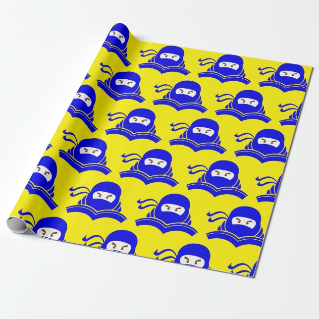 Papel De Regalo Ninja (Desenrollado)