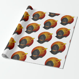 Papel De Regalo Ninja 7 cumpleaños