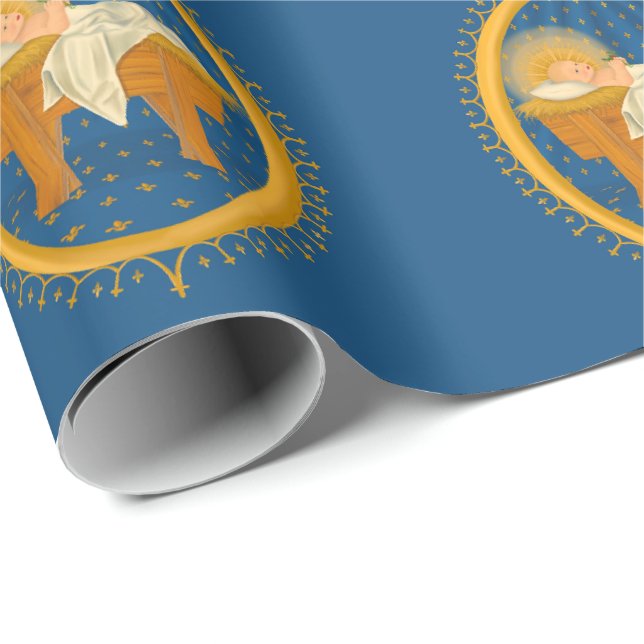 Papel De Regalo Niño Jesús (Esquina del rollo)