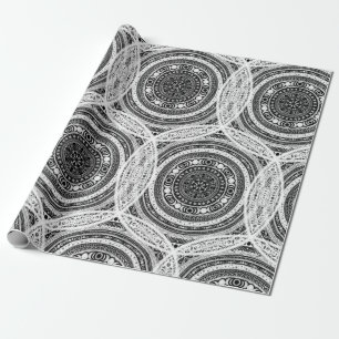Papel De Regalo Niño Moon Mandala Triple Bruja Luna