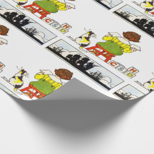 Papel De Regalo Niño pequeño leyendo