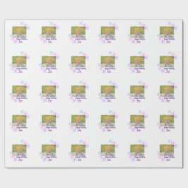 Papel De Regalo Niños bebé primer cumpleaños añadir fecha añadir f