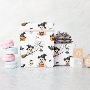 Papel De Regalo Niños Bebés Lindos de Halloween
