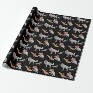 Papel De Regalo Niños de Dinosaurio Cumpleaños Dino Jurassic