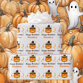 Papel De Regalo Niños de Halloween nombran a la personalidad del c