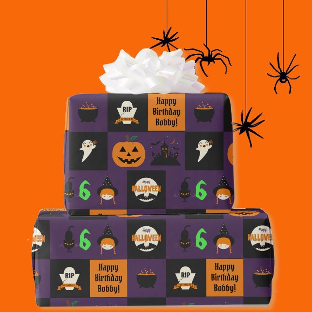 Papel De Regalo Niños de Halloween nombran a la personalidad del c (Subido por el creador)