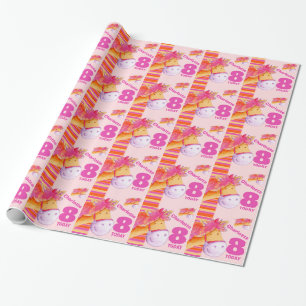 Papel De Regalo Niños de pony 8 años de edad envoltura de rayas