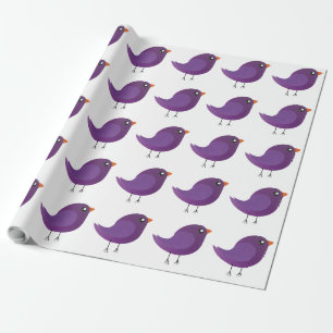 Papel De Regalo Niños pajarito lindo