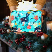 Niños personalizados de Navidad con copos de nieve