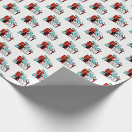 Papel De Regalo No abrir hasta que Navidad presente navidad