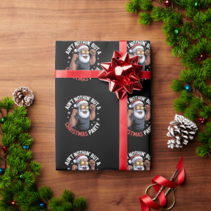 Papel De Regalo No es nada más que una fiesta de Navidad Santa afr