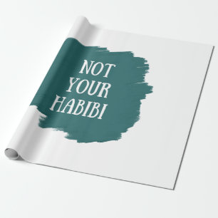 Papel De Regalo No es tu Habibi