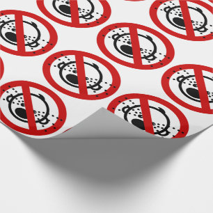 Papel De Regalo NO HAY Bebés Llorando ⚠ Rótulo del aeropuerto tail