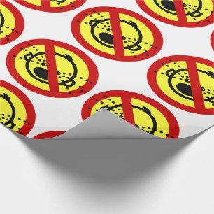 Papel De Regalo NO HAY Bebés Llorando ⚠ Rótulo del aeropuerto tail