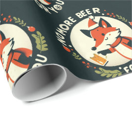 Papel De Regalo No hay cerveza para ustedes Navidades Fox Draft
