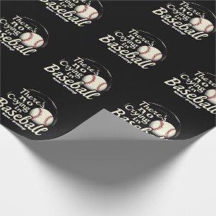 Papel De Regalo No Hay Lágrimas en el Béisbol Un Divertido Día de