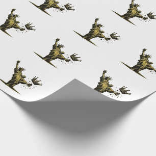 Papel De Regalo No Hay Rey en el Estado Libre Pro Demócrata