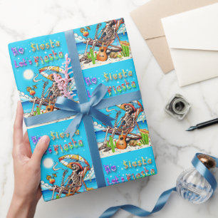 Papel De Regalo No hay siesta, vamos a hacer la fiesta